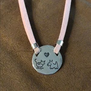Cat and Dog Silpada Necklace